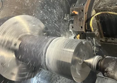 Drill stub shaft at Fabricating Machining & Repair Vulcan Michigan