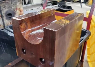 Lignum vitae bearing at Fabricating Machining & Repair in Upper Michigan