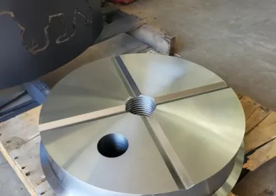 Thrust Bearing on pallet on floor Upper Peninsula of Michigan