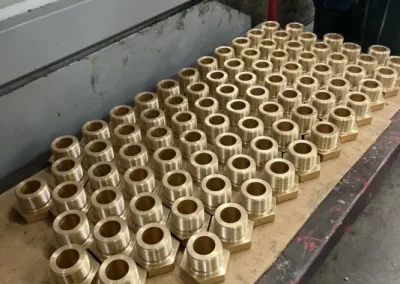 bronze threaded bushings at Fabricating Machining & Repair