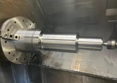 drill stub shaft at Fabricating Machining & Repair near border of Northern Wisconsin
