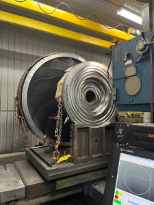 fully fabricated Francis turbine