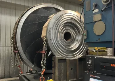 fully fabricated Francis turbine at FMR Norway, MI